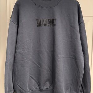 Taylor Swift Eras Tour blue sweatshirt